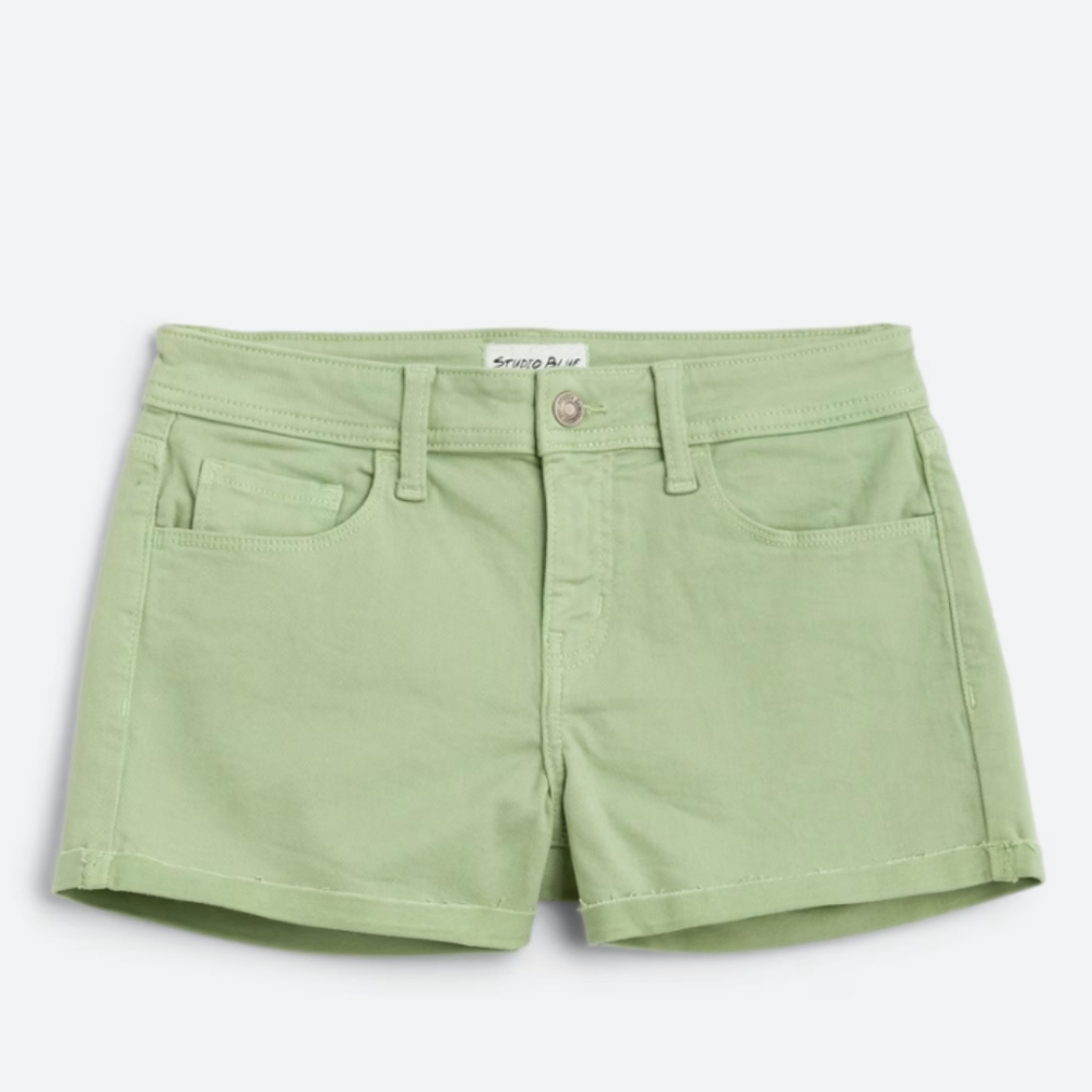 Studio Blue Shorts - Sage Green